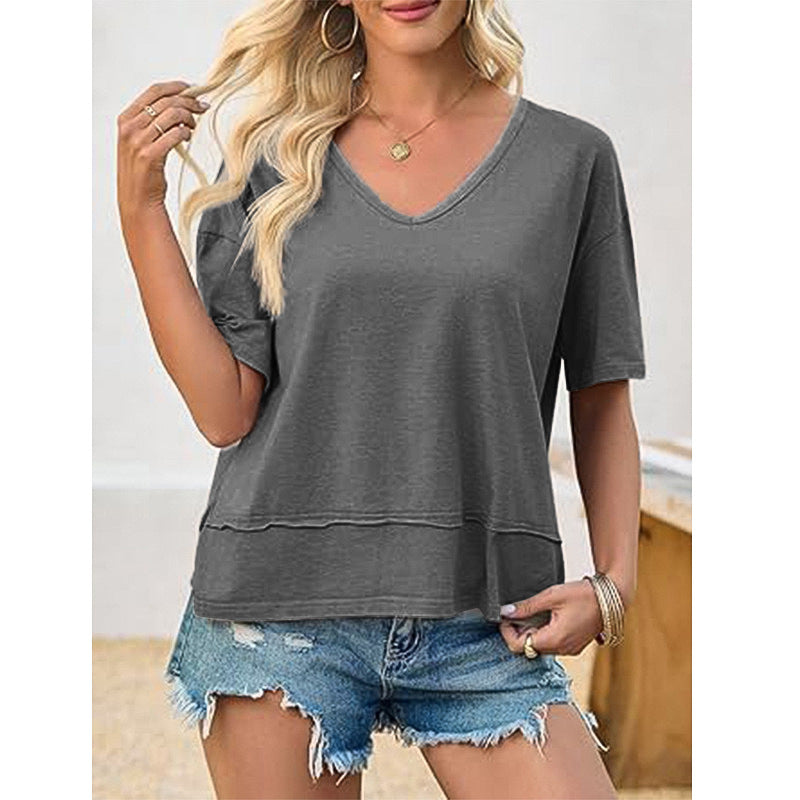 Today's T-shirt women's V-Neck Sleeveless T-Shirt