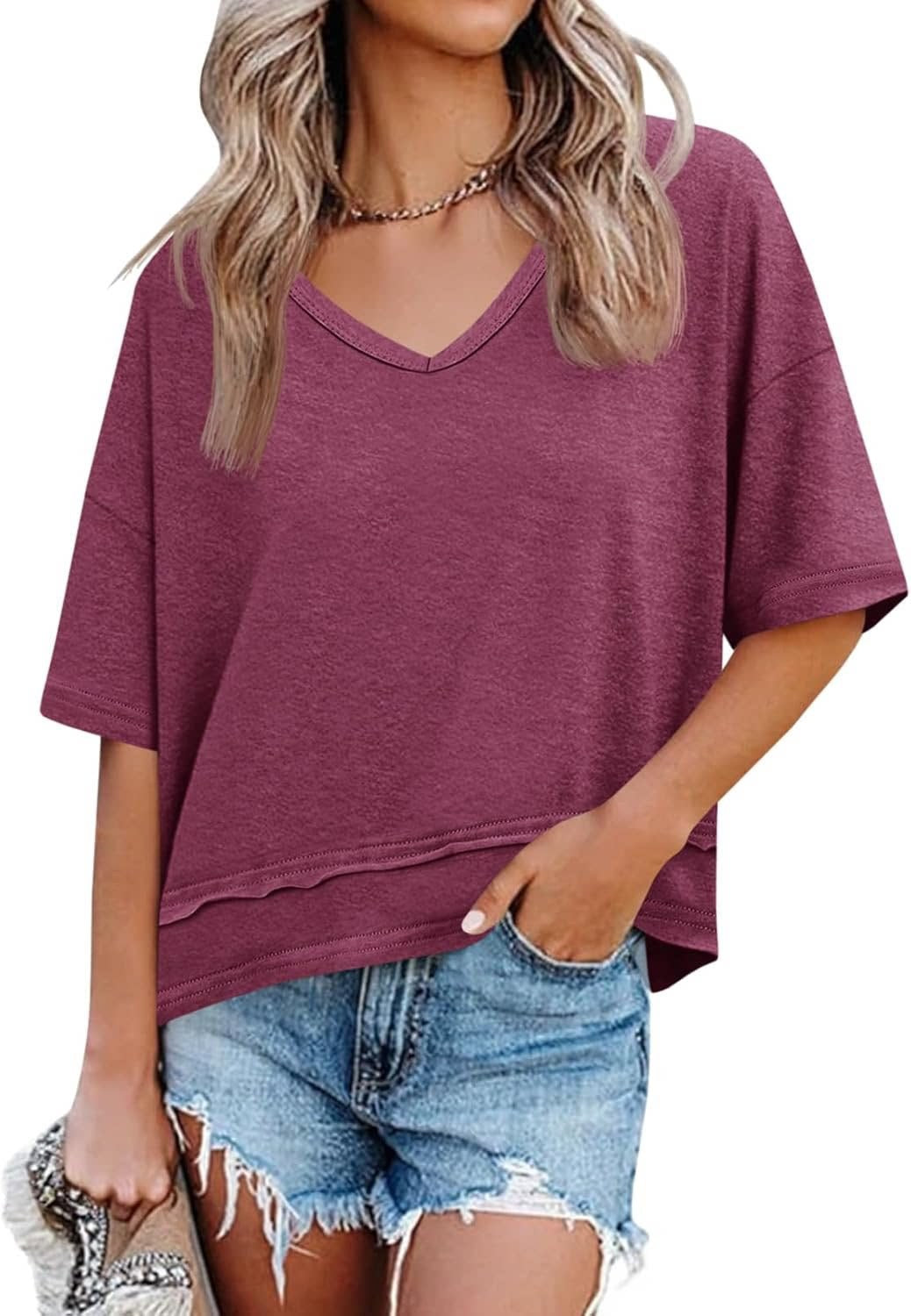 Today's T-shirt women's V-Neck Sleeveless T-Shirt